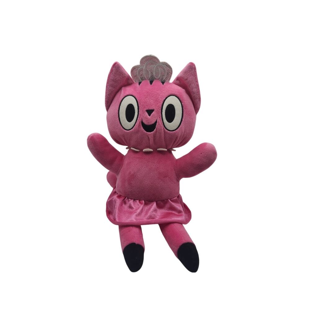 Kohls Cares Pink Ballet Cat 14" Stuffed Animal Toy Tutu Ballerina Crown Bob Shea